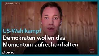 Julius van de Laar (USA-Experte) zum US-Wahlkampf am 06.08.24