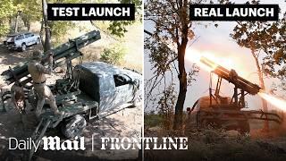 How a Ukrainian Rocket Launch Really Works | Frontline Marathon | Daily Mail