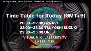 Tsuyoshi Suzuki, UNI, G Wave "Dance de Tama River BBQ Session" in July 2020