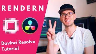 RENDERN / DELIVER - Davinci Resolve Tutorial deutsch - 5 [2019]