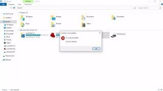 How to fix drive is not accessible_access is denied