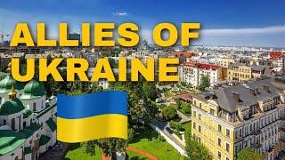  Top Allies of Ukraine | Yellowstats