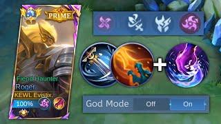 ROGER IS BACK TO THE META WITH THIS NEW GLOBAL BUILD AND EMBLEM (MUST TRY) | MLBB