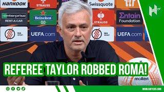 Referee Taylor ROBBED Roma! | Mourinho FUMES at officials