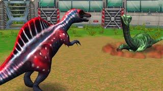 Jurassic Park Builder - Battle Arena (Stage 1 to 50) : All DINOSAURS HD