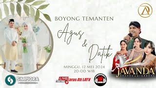 LIVE JAVANDA MUSIC | BOYONG TEMANTEN AGUS & DATIK