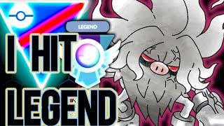 WORLD CHAMPION HITS *RANK 1* ( I HIT LEGEND ) in Open Great League | Pokémon GO Battle League