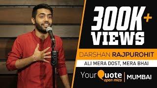 'Ali Mera Dost, Mera Bhai' & More by Darshan Rajpurohit | Hindi Poetry | YQ - Mumbai (Open Mic 3)