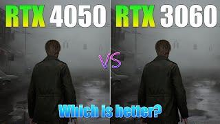 RTX 4050 vs RTX 3060 Laptop Gaming Test - Which is better?