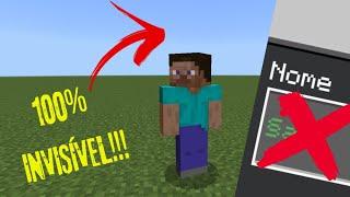 [Desatualizado] COMO DEIXAR SEU NICK 100% INVISÍVEL NO MCPE!!!