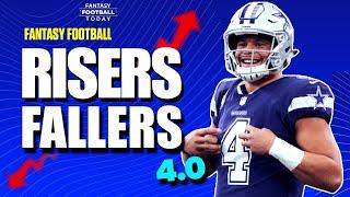 2024 Risers & Fallers 4.0: FINAL Fantasy Draft Stock Updates! | 2024 Fantasy Football Advice