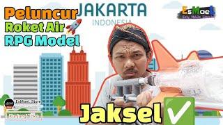 Uji Kelayakan Peluncur Roket Air || Pesanan dari Jaksel