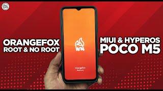 Cara Install TWRP OrangeFox POCO M5 Permanent Tanpa Root dan Root - Bisa di MIUI dan HyperOS!