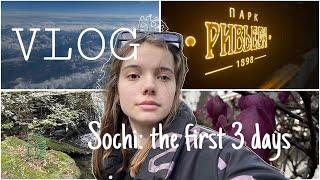 VLOG/Прилетела в Сочи/Первые три дня в Сочи