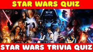 Star Wars Movie Quiz | Star Wars Movie Trivia Quiz | Star Wars Films