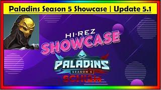 Paladins Season 5 Update | Hirez Showcase, VII New Champion, New Event Pass and More