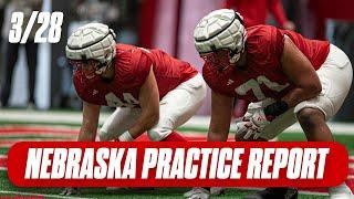 Nebraska Football Spring Practice Report March 28 I Nebraska Huskers I GBR