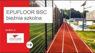 EPUFLOOR BSC Bieżnia szkolna w Poniatowej