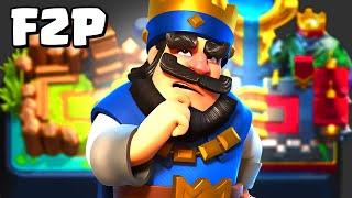 Can You Beat Clash Royale With $0? (F2P ep.1)