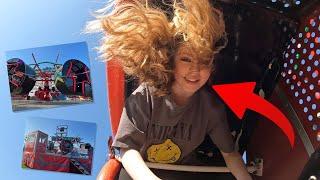 Riding the SUPER RARE Rock & Roll Ride at Ludgershall Fun Fair 2023 - Edward Stokes Fun Fairs 