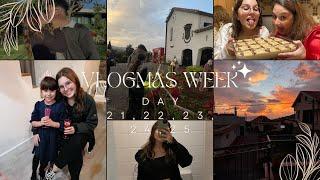 vlogmas week (21st-25th)- happy christmas