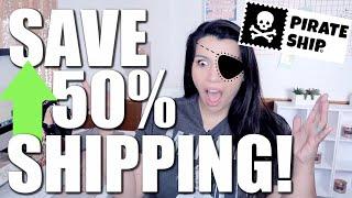 SAVE UP TO 50% Cheap Rates Shipping eBay Sales Online! Pirate Ship Shipping CHEAPEST PRIORITY MAIL