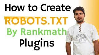 How to Create robots.txt By Rankmath Plugins | How to Edit Robots.txt in Rankmath | WordPress Setup