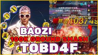 BAOZI 100K GROUND SMASH  TO BALNK AT ASIA1 TOBD 4F |HOF LOSE JUJA & DOMI WB AGAINST FAMOUS FAM| MIR4