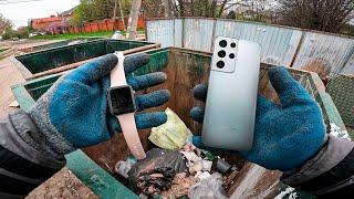 Как я зарабатываю лазая по мусоркам ? Dumpster Diving RUSSIA #56