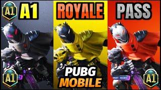 A1 ROYALE PASS ÖDÜLLERİ ÖZEL YÜKSELTİLEBİLİR SET | A1 ROYALE PASS RENK DEĞİŞTİREN SET | PUBG MOBILE