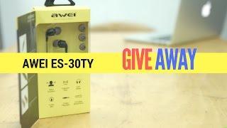 May Give Away Raffle ang DroidHero ng Awei ES30TY HiFi Earphones