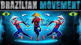 HOW TO DO MOVEMENT LIKE BRAZILIAN PLAYERS / MOVEMENT SECRET REVEALED OF BRAZILIAN PLAYERS IN FF
