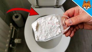 Dump WASHING POWDER into your Toilet and WATCH WHAT HAPPENS 