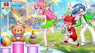 Anna vs Raddy Ring Toss - Alex! Em Ném Tình Yêu Vào Thương Nhớ | Gacha Club | Gacha Life Rainbow-Z