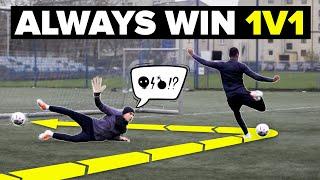 3 ways to ALWAYS BEAT the goalkeeper on 1v1