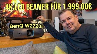 BenQ W2720i - Der BESTE BEAMER unter 2.000 Euro?! - Der neuen RGB LED Beamer im Test! 