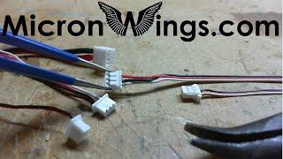 Micro Rc Connectors - How to remove and swap leads