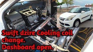 Swift dzire Dashboard Open| Cooling coil change| #Swiftdzire #caracwork