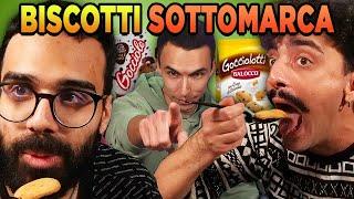 LE SOTTOMARCHE SONO PIÙ BUONE?  DARIO MOCCIA e MARIO STURNIOLO Taste Test con Davidone a Colazione