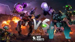 MAULER vs. MAULER (maxed) | How Long can that fight last | War robots game [WR]