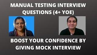 Manual Testing Interview Questions and Answers  - Manual Testing Mock Interview