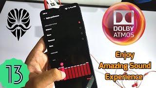 HOW TO INSTALL DOLBY ATMOS ON ANDROID 13 || ROOT REQUIRED || BEST AUDIO OUTPUT