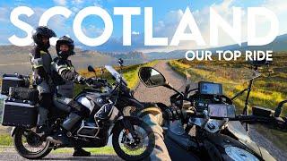 We Found Our FAVOURITE Ride in Scotland! Motorcycle Tour Scotland!