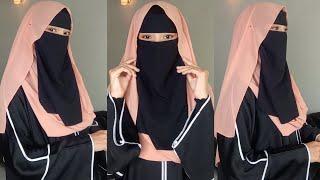 Hijab Style With Saudi Niqab || Hijab With Niqab || Ismi Nazish