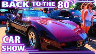 RADICAL 80'S CARS! RARE 80's Cars! Back To The 80's Car Show! - 2021 Burnsville Minnesota. CAR SHOW!