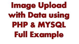 INSERT IMAGE UPLOAD AND VIEW ALL DATA FROM DATABASE