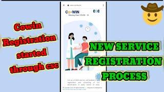 CSC Cowin Registration start | Corona Vaccine registration | Covid vaccine registration process