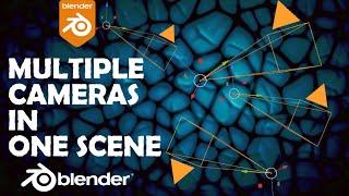 Setup and Switch Between MULTIPLE CAMERAS in a Blender Scene  - Blender Tutorial