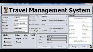 How to Create Travel Management System in Java NetBeans - Full Tutorial