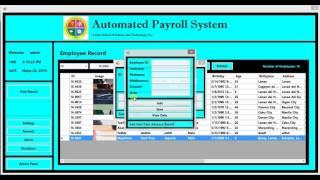 Automated Payroll System